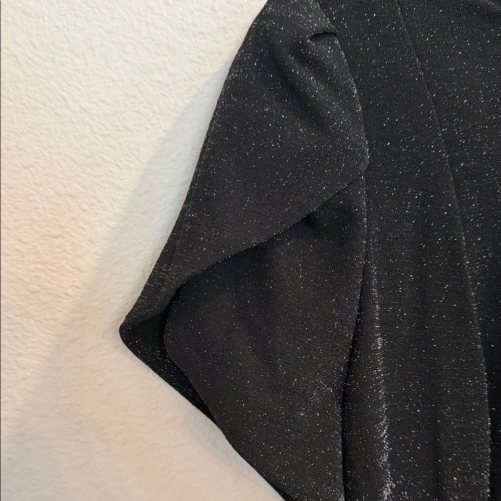 Calvin Klein Black Sparkle Midi Dress - Picture 4 of 7